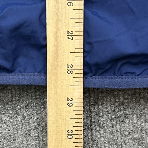 Chubbies Beach Club Jacket Mens Large Red Blue Reversible Fleece Pullover Anorak - Picture 10 of 10